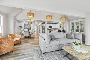Renovated Eagle Lake House Interior