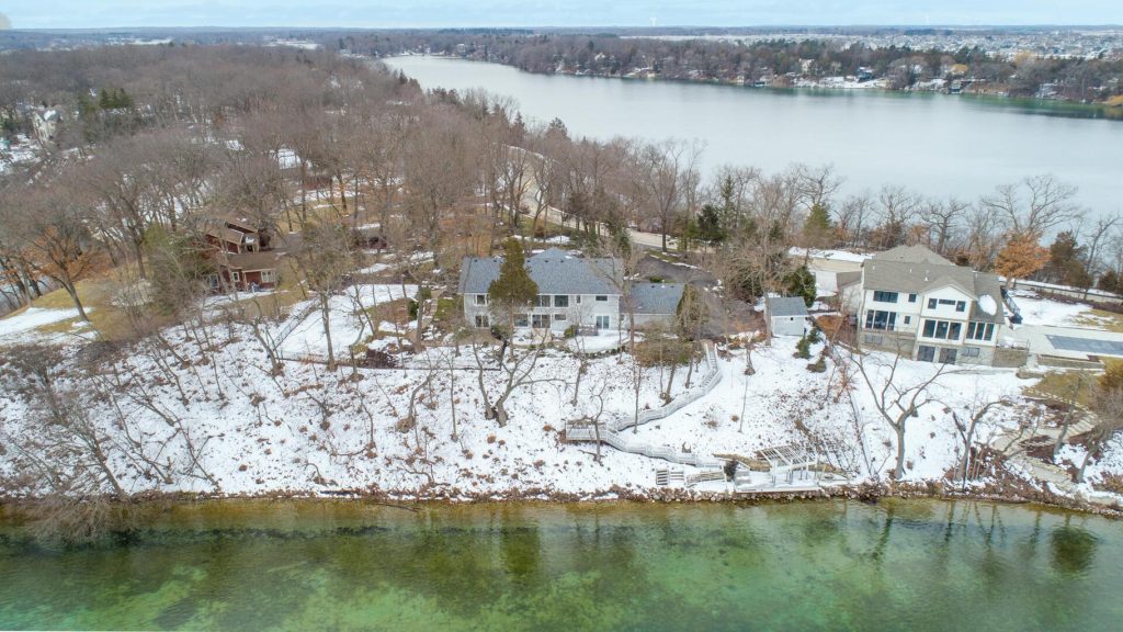 Upper Nashotah Lake in Wisconsin